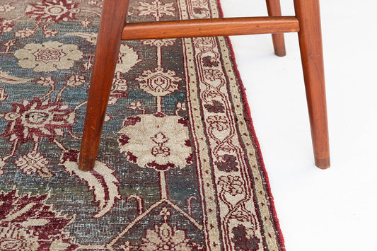 Antique Indo Agra Rug