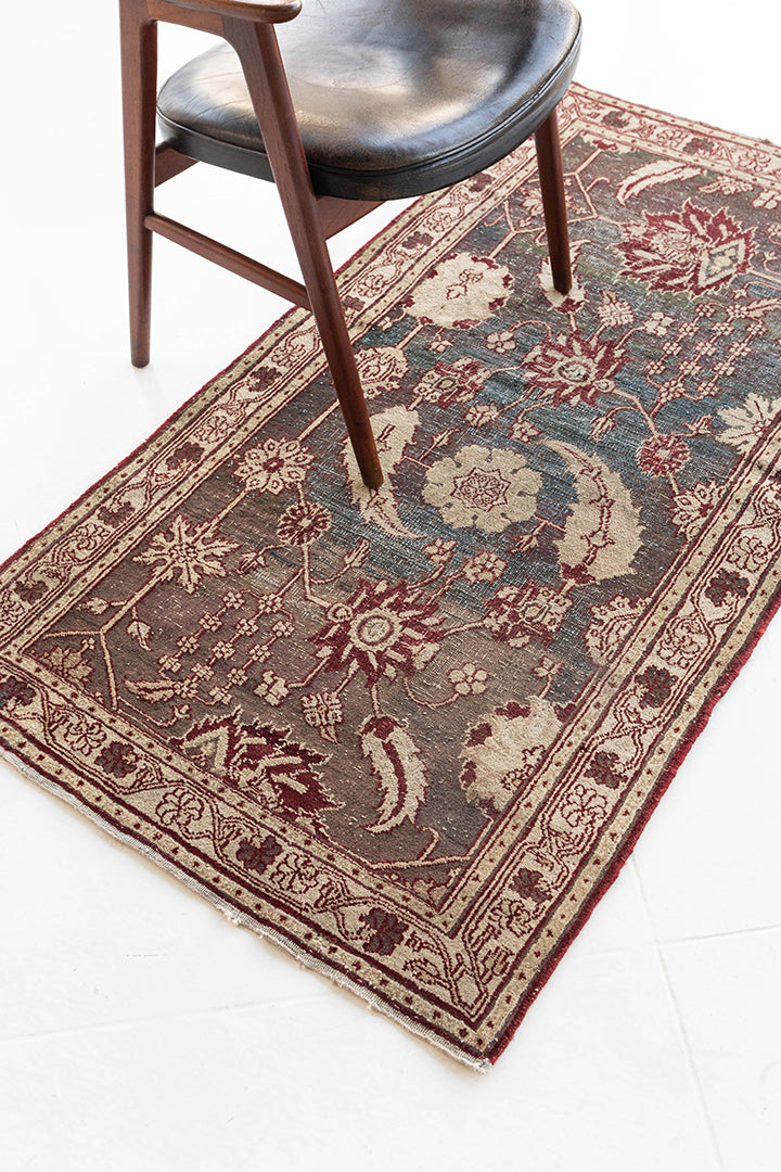 Antique Indo Agra Rug