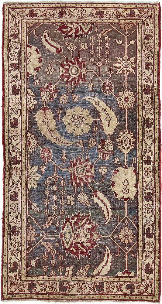Antique Indo Agra Rug