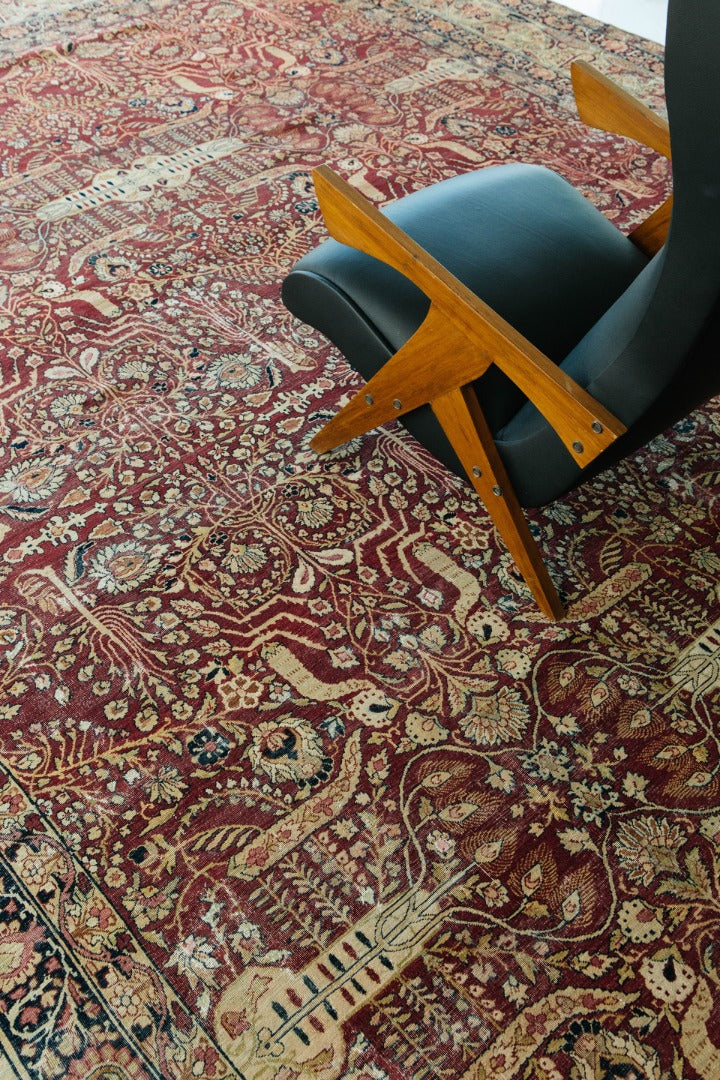 Antique Persian Kermanshah Rug 56737