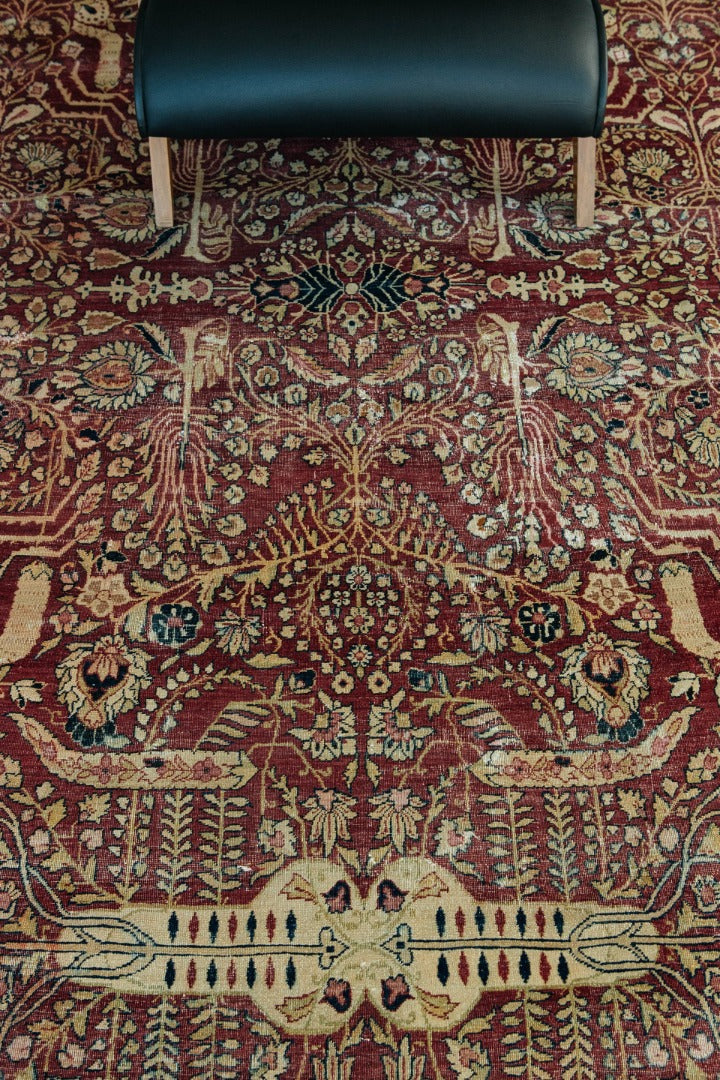 Antique Persian Kermanshah Rug 56737