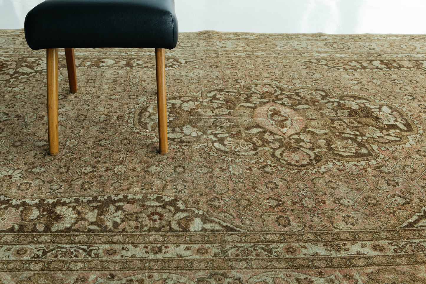 Antique Persian Tabriz Haji Jalili Style Rug 57199