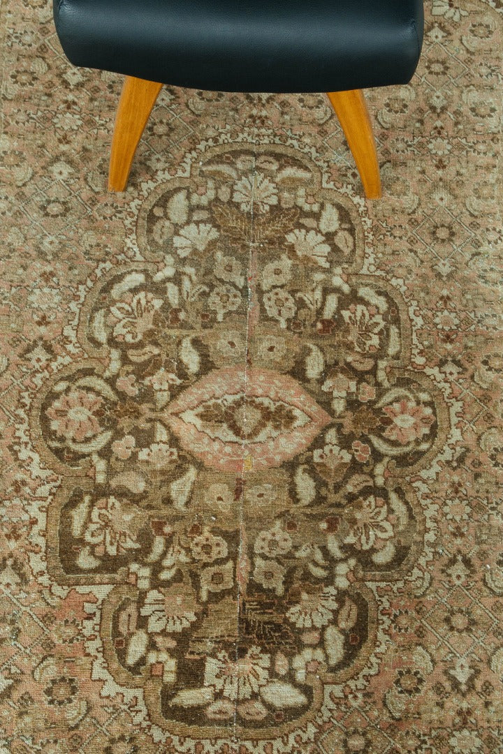 Antique Persian Tabriz Haji Jalili Style Rug 57199