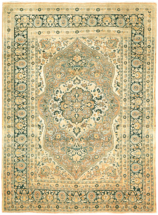 Persian Rug 2274 Antique Persian Tabriz Circa 1890 57437