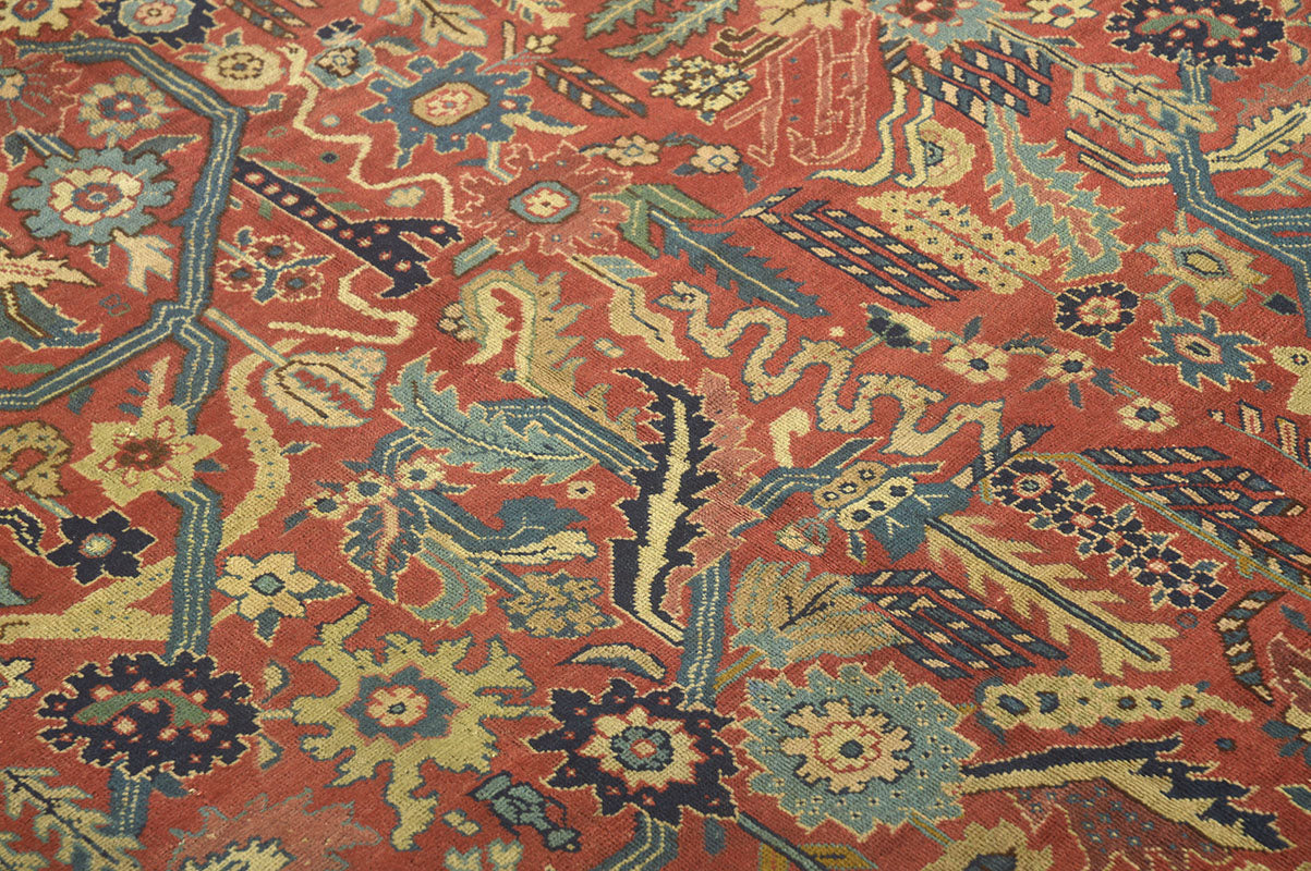Antique Persian Tabriz Rug 57501