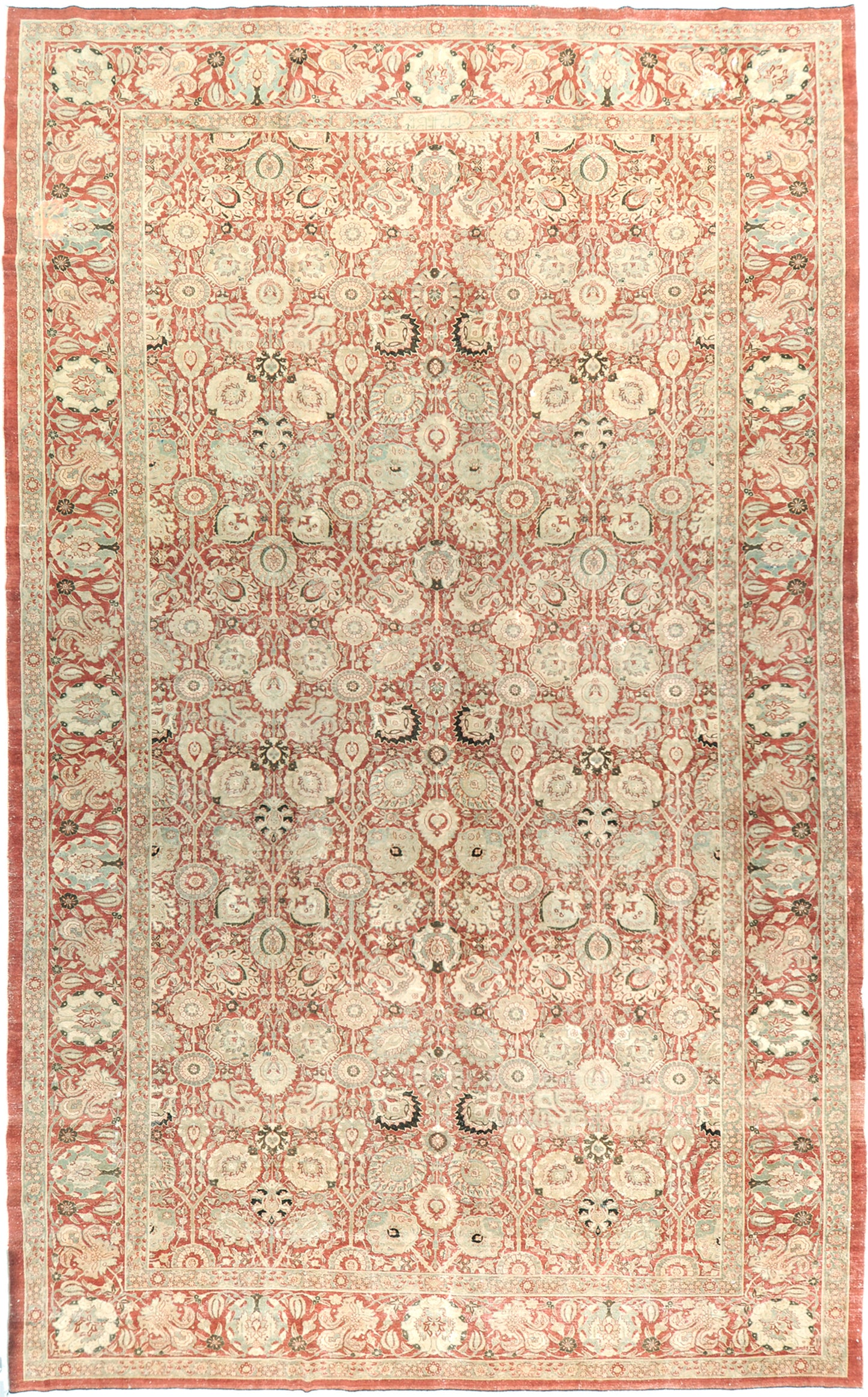 Persian Rug 2416 Antique Persian Tabriz Rug 57523