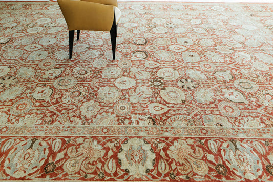 Persian Rug 2417 Antique Persian Tabriz Rug 57523