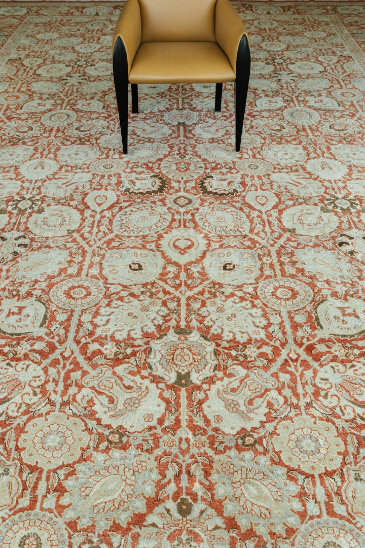 Persian Rug 2419 Antique Persian Tabriz Rug 57523