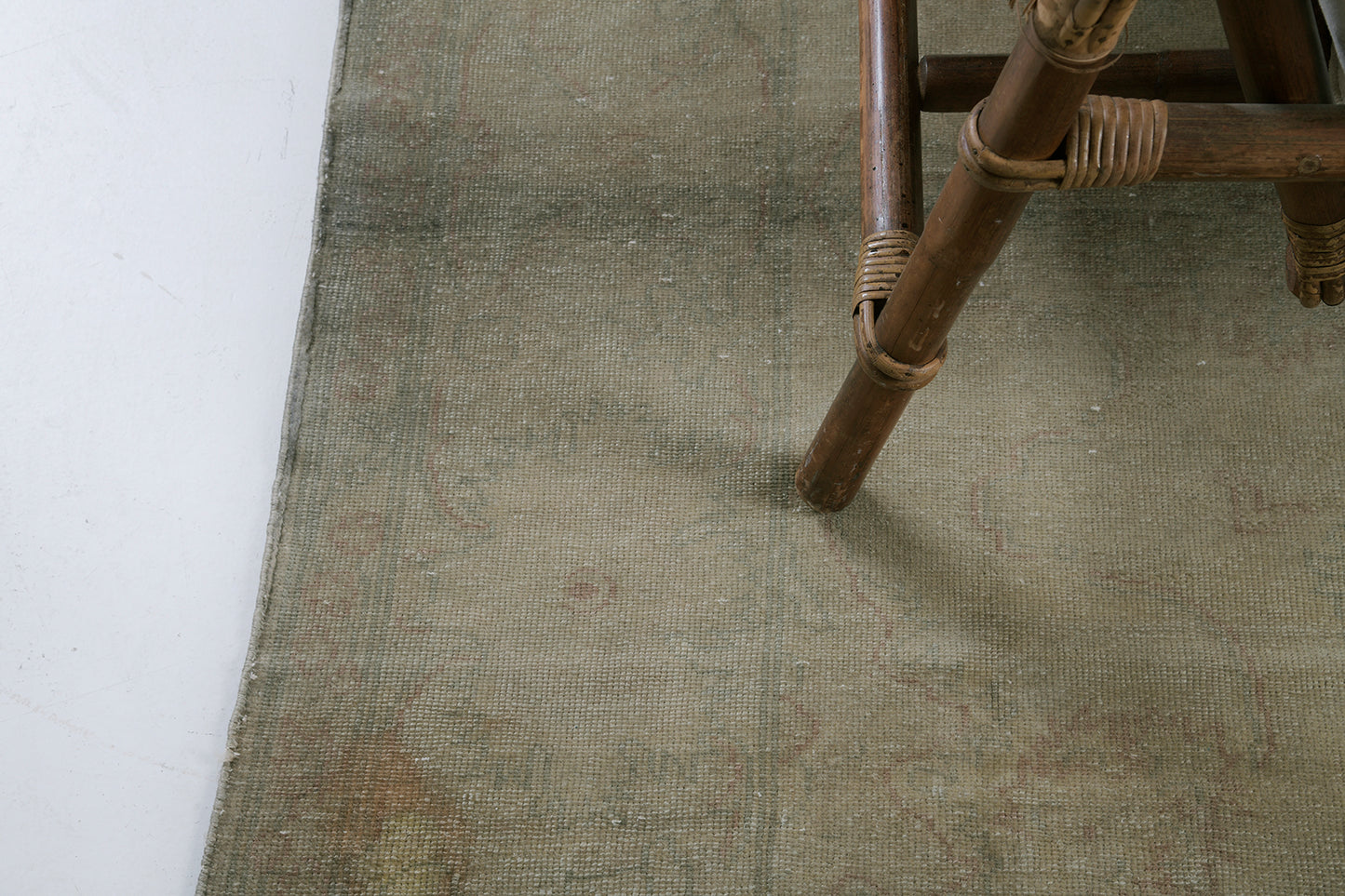 Natural Dye Egyptian Antique Agra Revival Rug