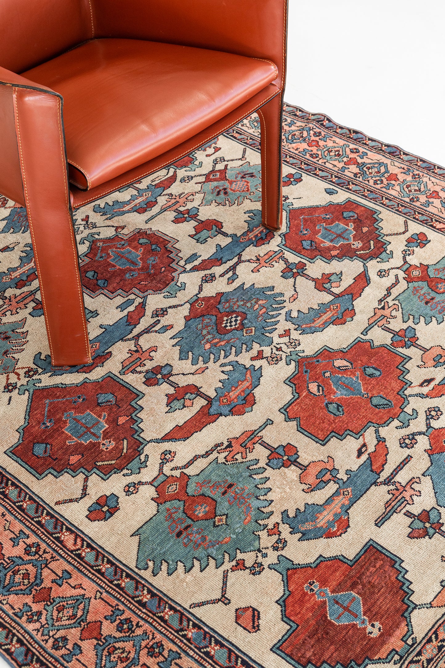 Persian Rug 1538 Antique Persian Malayer Circa 1890 57650