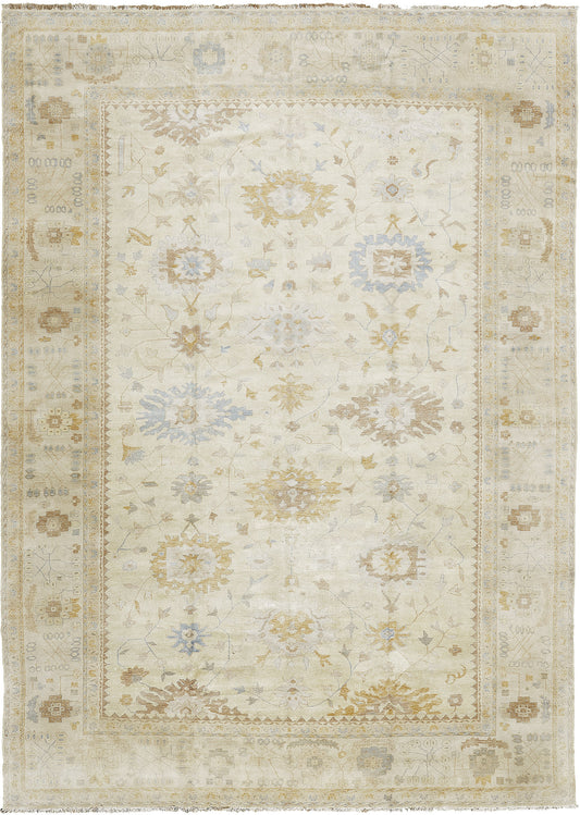 Egyptian Oushak Design Rug