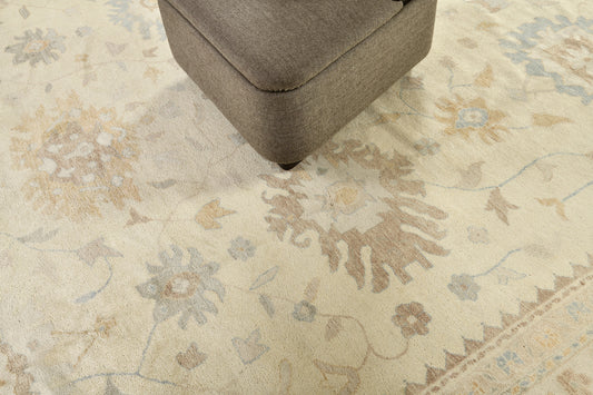 Egyptian Oushak Design Rug