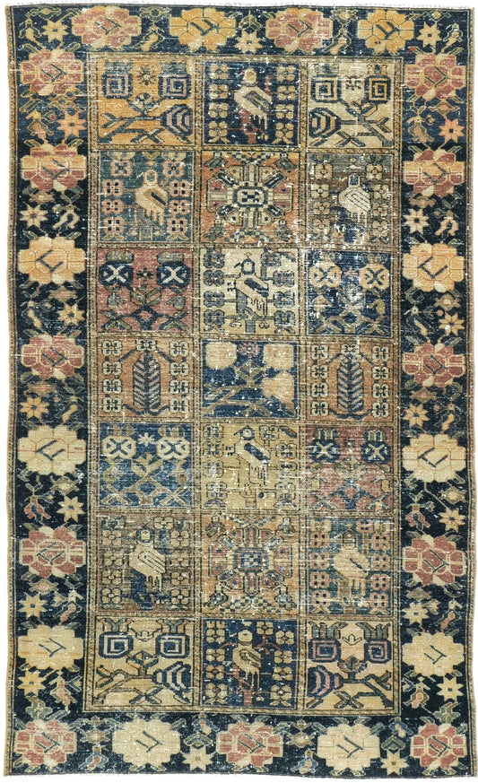 Persian Rug 3300 Vintage Persian Bakhtiari Rug 57740