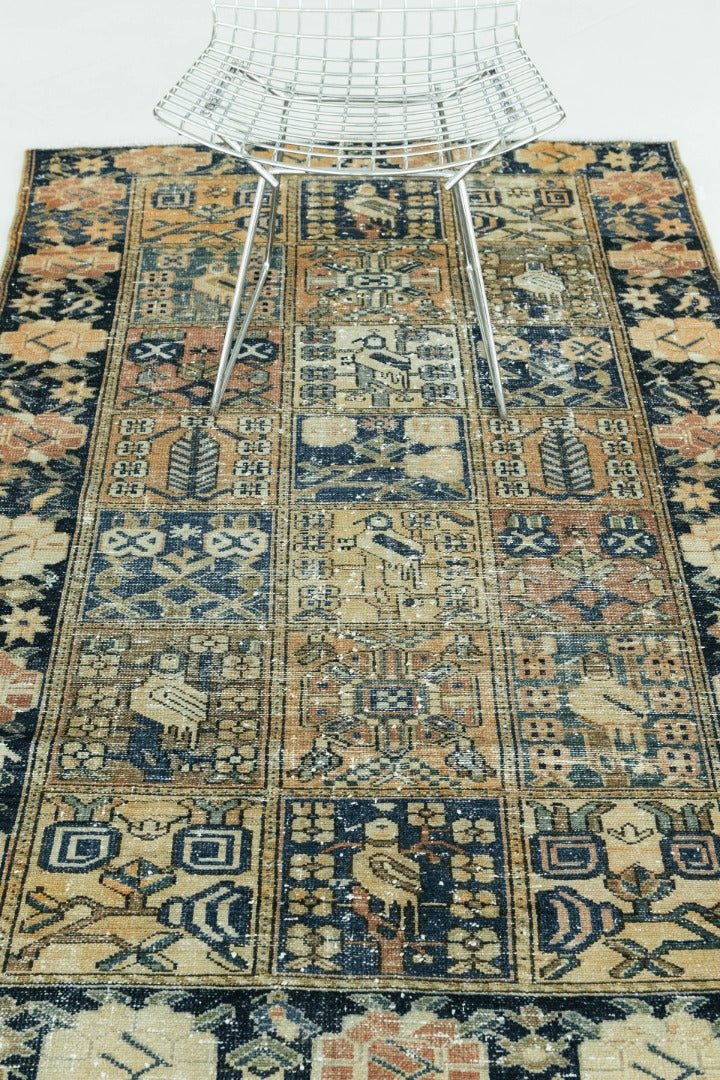 Persian Rug 3302 Vintage Persian Bakhtiari Rug 57740