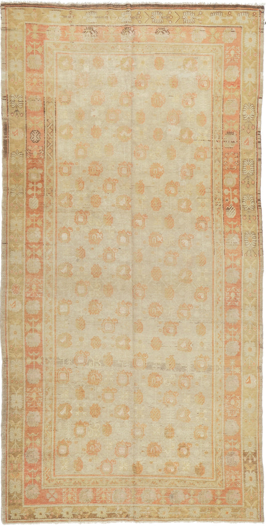 Antique Khotan Rug Allover Design