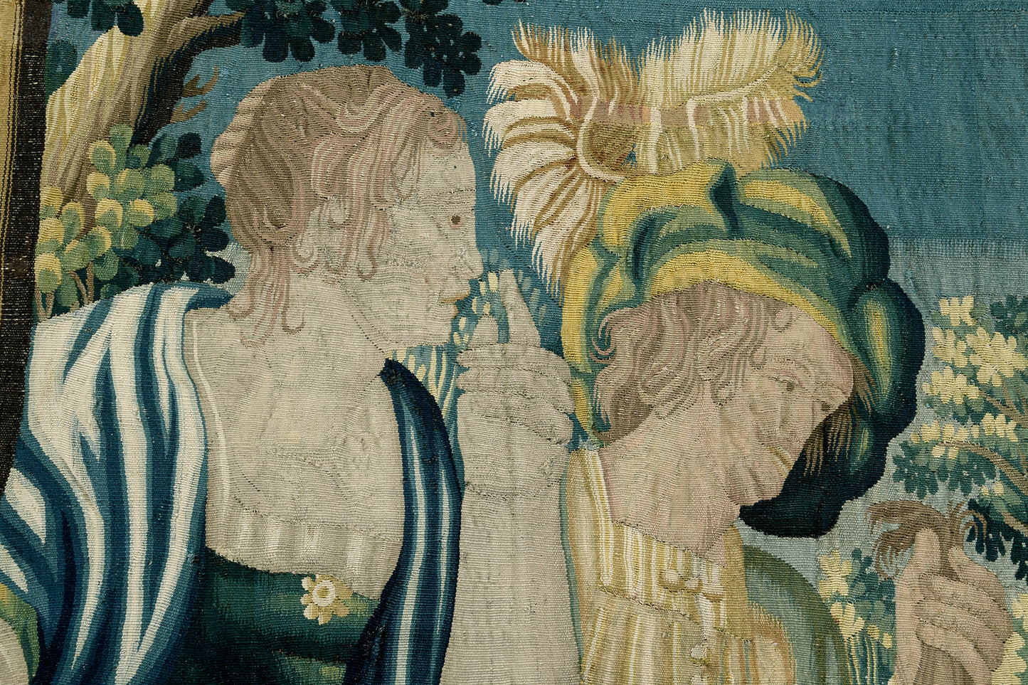 Antique 17th Century Brussels Tapestry