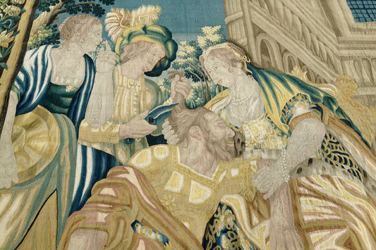 Antique 17th Century Brussels Tapestry