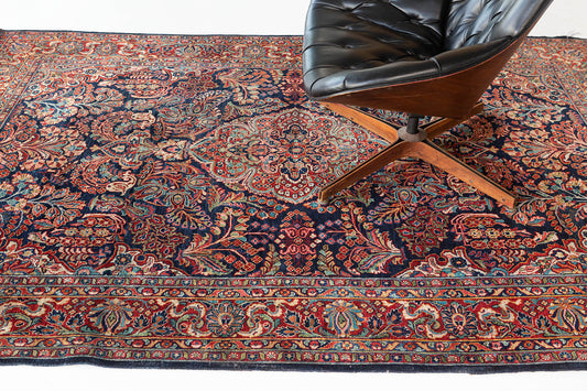 Persian Rug 1875 Antique Persian Sarouk 57818