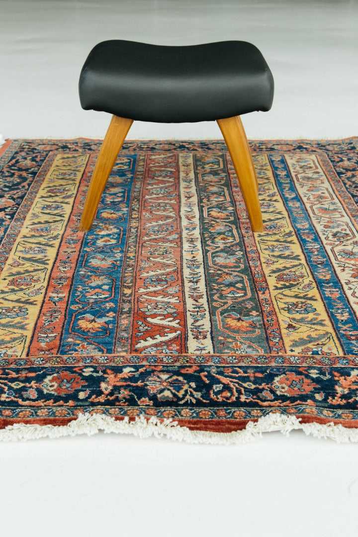 Persian Rug 3328 Vintage Persian Bidjar Rug 57899