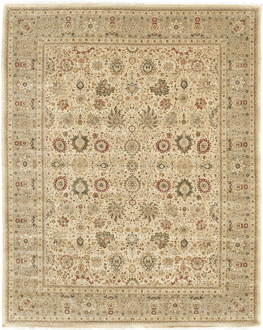 Fine Natural Dye Tabriz Revival Rug