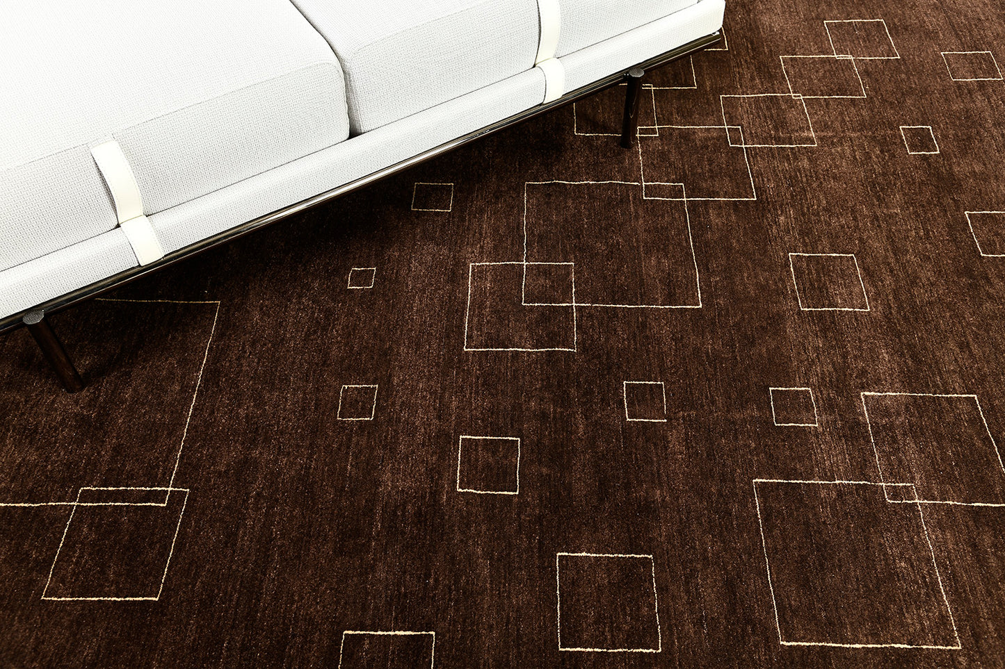 Natural Dye Contemporary Design Rug Mondrian Collection