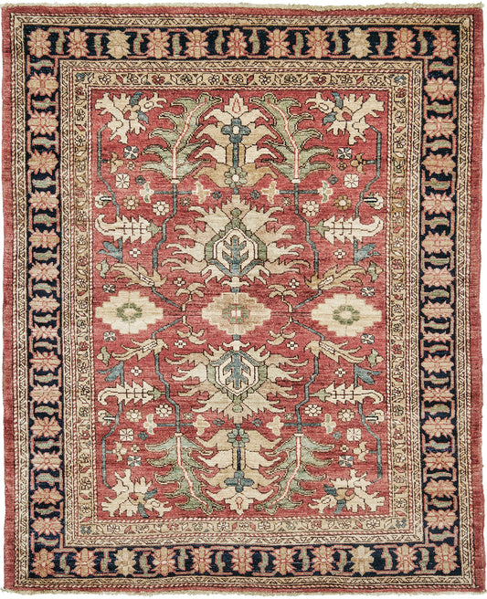 Natural Dye Serapi Design Rug