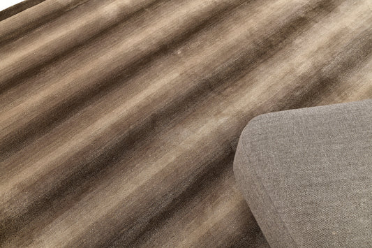 Nepalese Modern Design Rug Wool and Silk