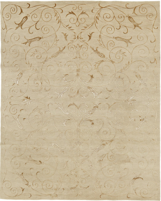 Modern Transitional Design Rug Embossed Pile D417