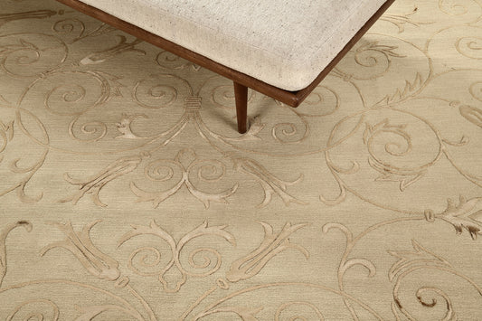 Modern Transitional Design Rug Embossed Pile D417