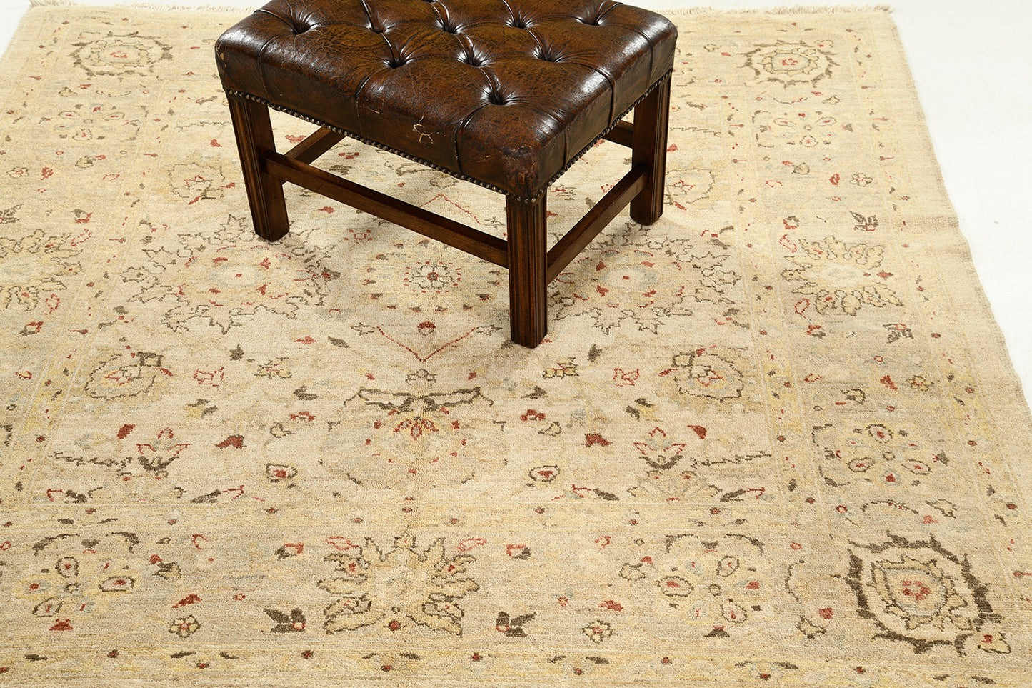 Natural Dye Zigler Revival Square Rug