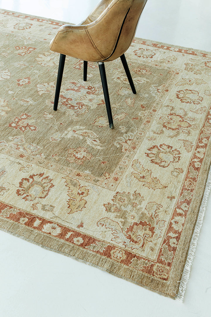 Natural Dye Oushak Revival Rug