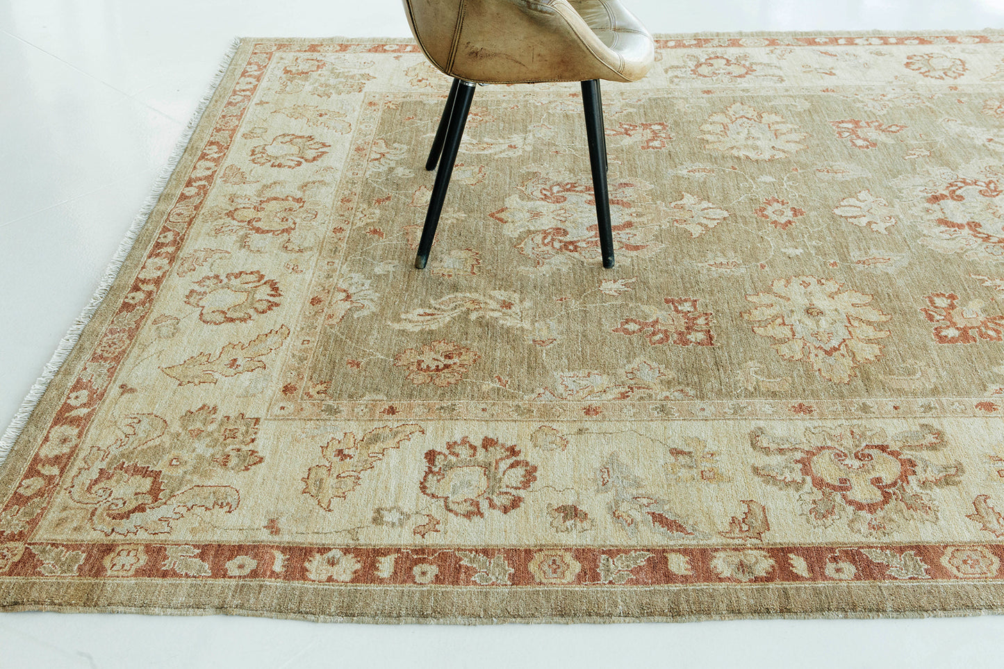 Natural Dye Oushak Revival Rug