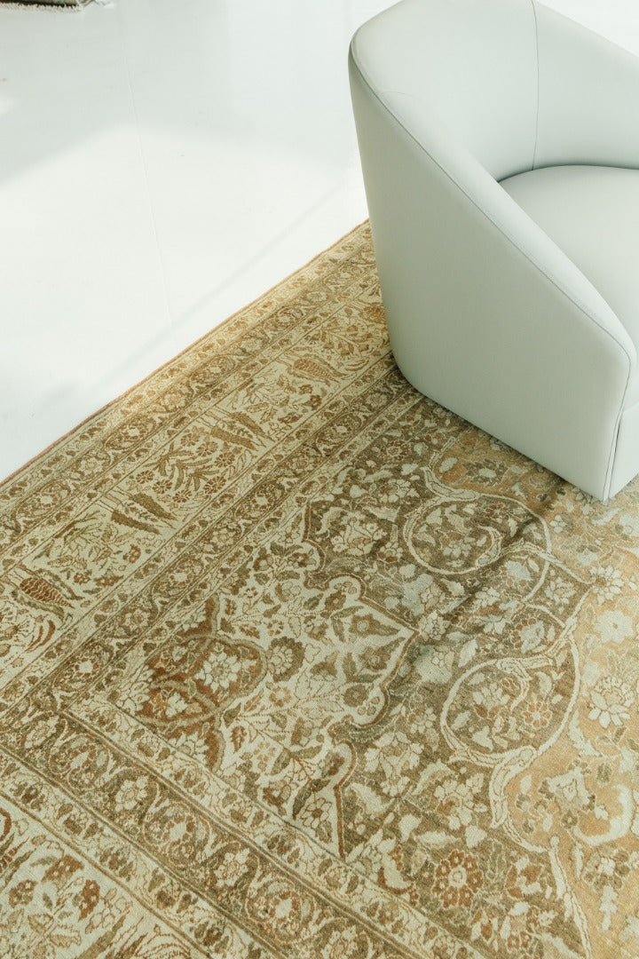 Antique Persian Tabriz Haji Jalili Rug 58704
