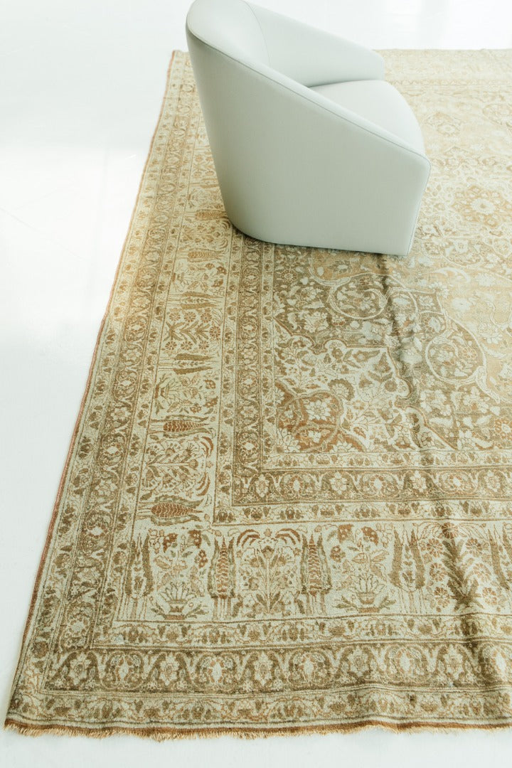 Antique Persian Tabriz Haji Jalili Rug 58704