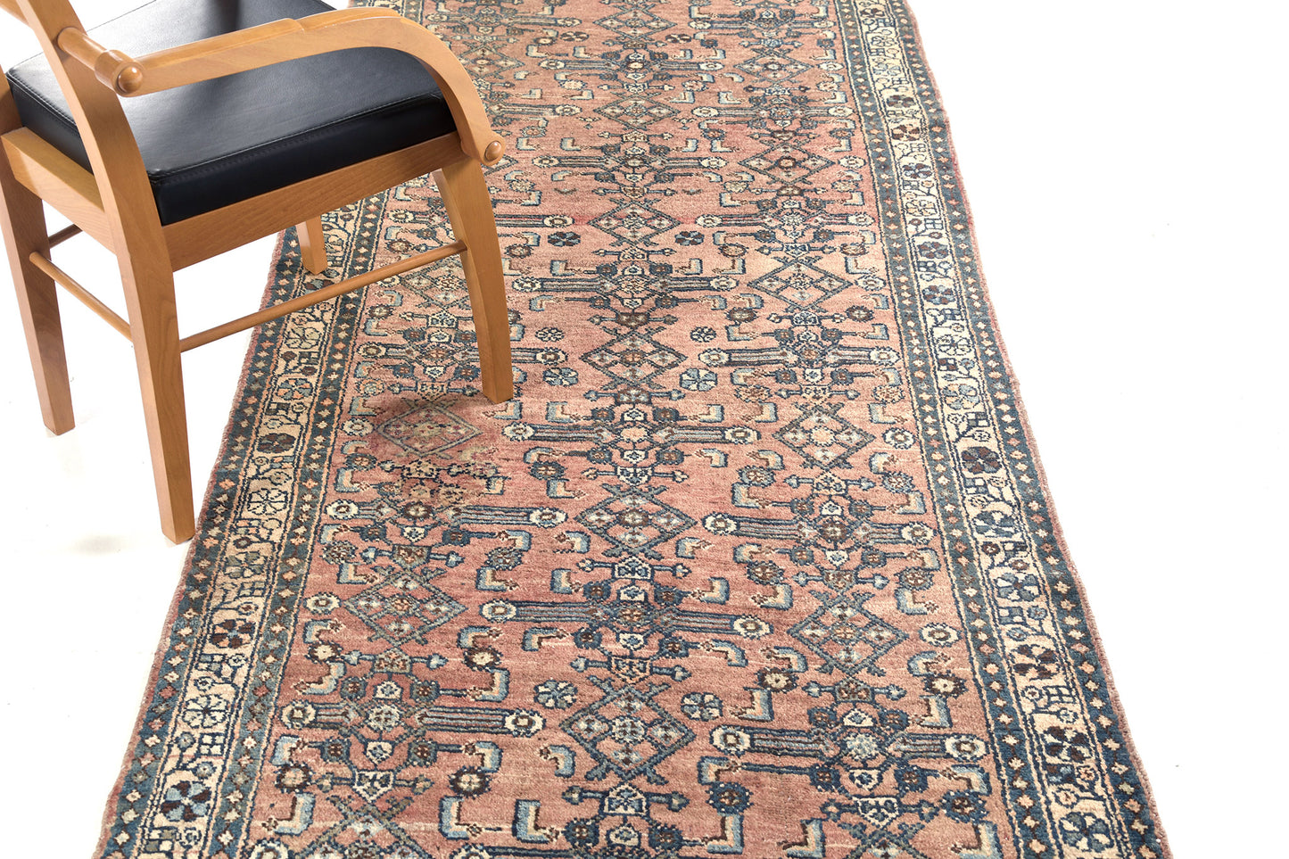 Persian Rug 3388 Vintage Persian Hamedan Runner 58720