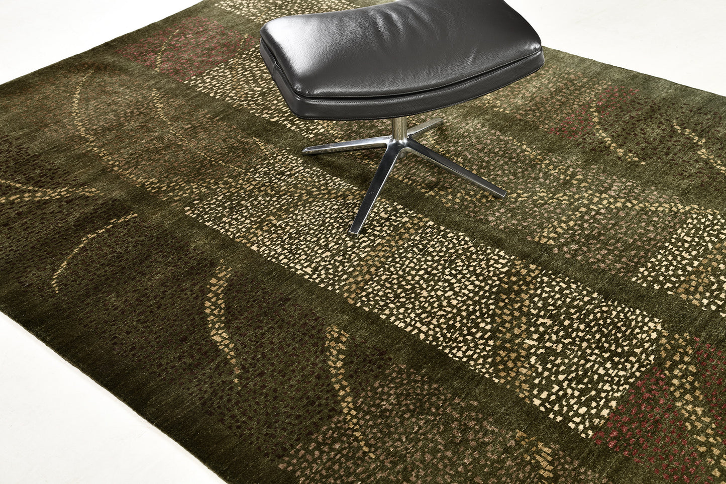 Natural Dye Contemporary Design Rug Mondrian Collection