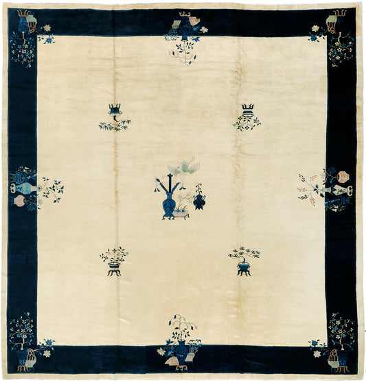 Antique Chinese Peking Rug