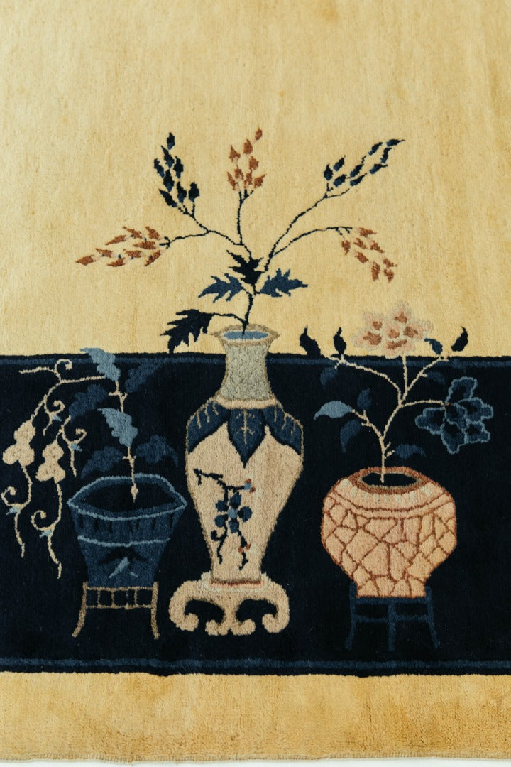 Antique Chinese Peking Rug