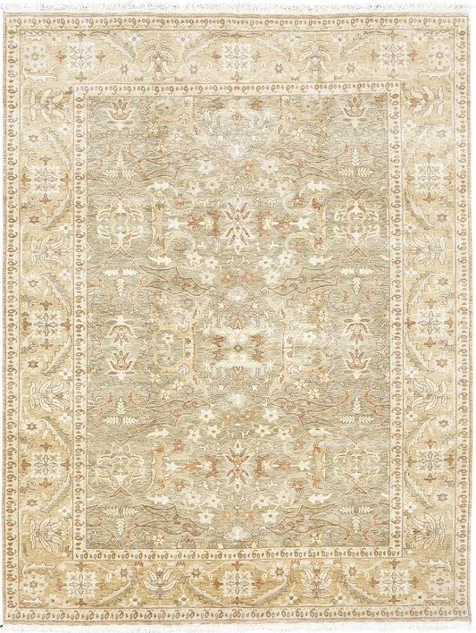 Egyptian Oushak Allover Design Rug