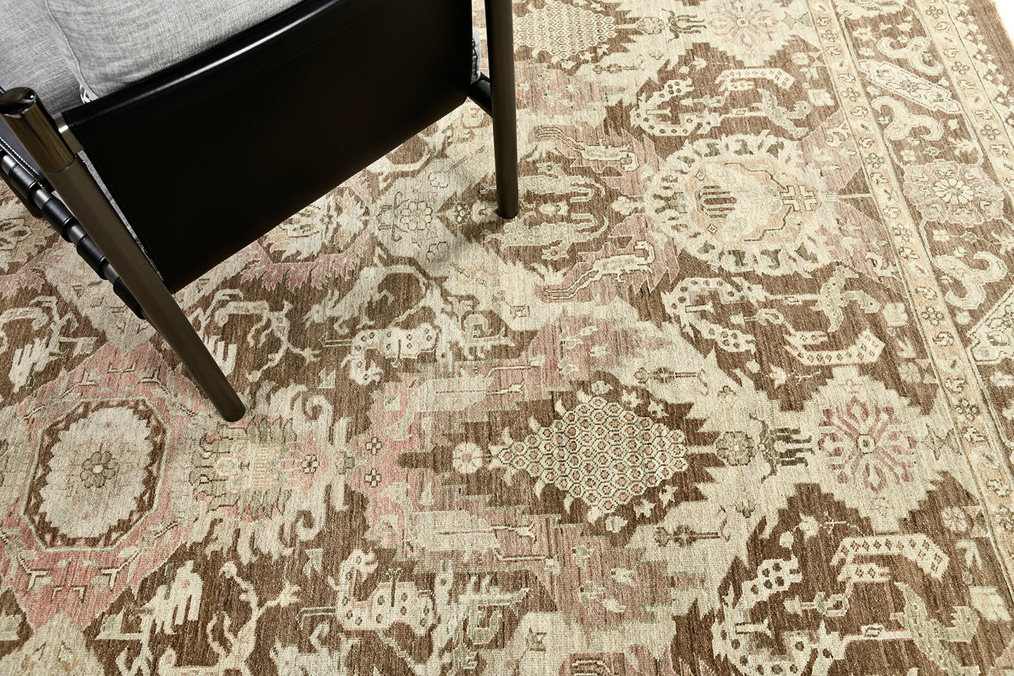 Vintage Style Arts and Crafts Rug