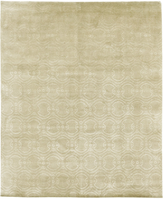 Nepalese Modern Design Rug Wool and Silk