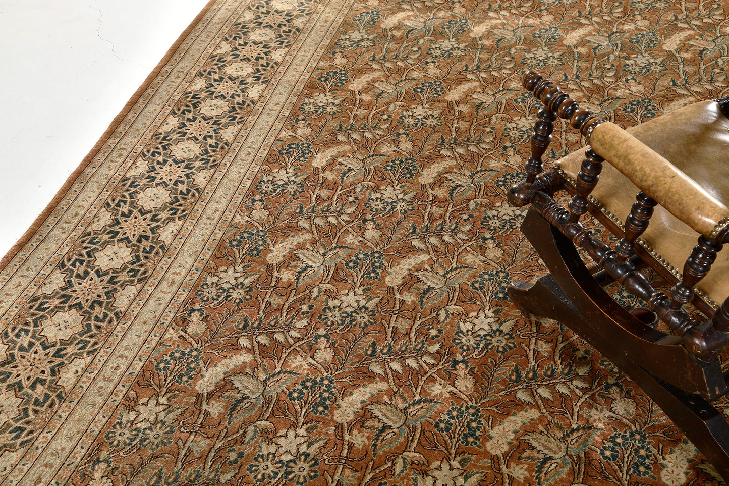 Persian Rug 4288 Vintage Persian Tabriz Rug 59647