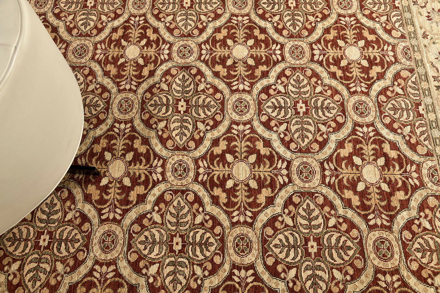 Natural Dye Arts and Crafts Design Rug Divine