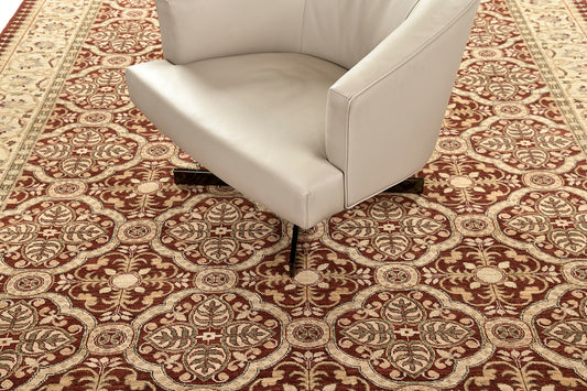 Natural Dye Arts and Crafts Design Rug Divine