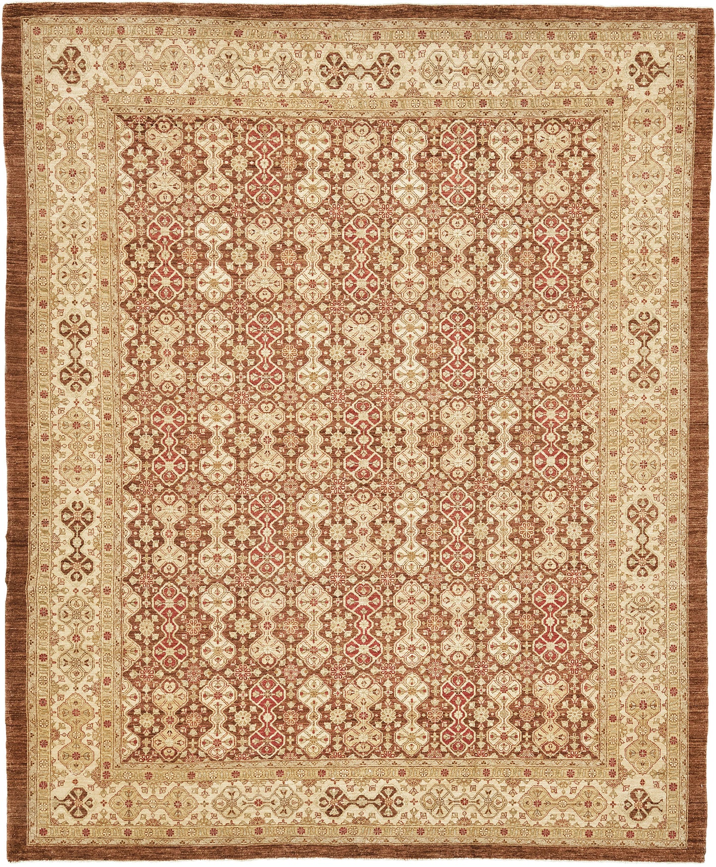 Natural Dye Antique Mohtasham Revival Rug