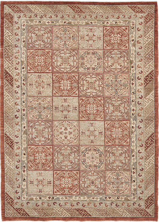 Natural Dye Khotan Panel Design Bliss Collection