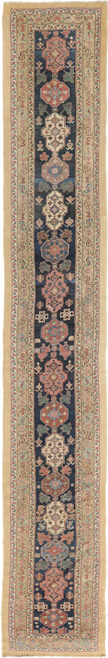Persian Rug 24 Antique Fine Persian Malayer Runner 59009