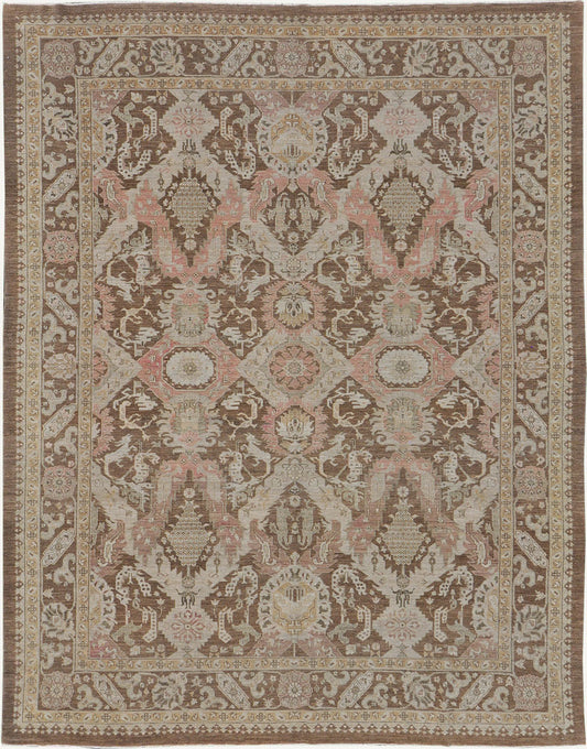 Vintage Style Arts and Crafts Rug