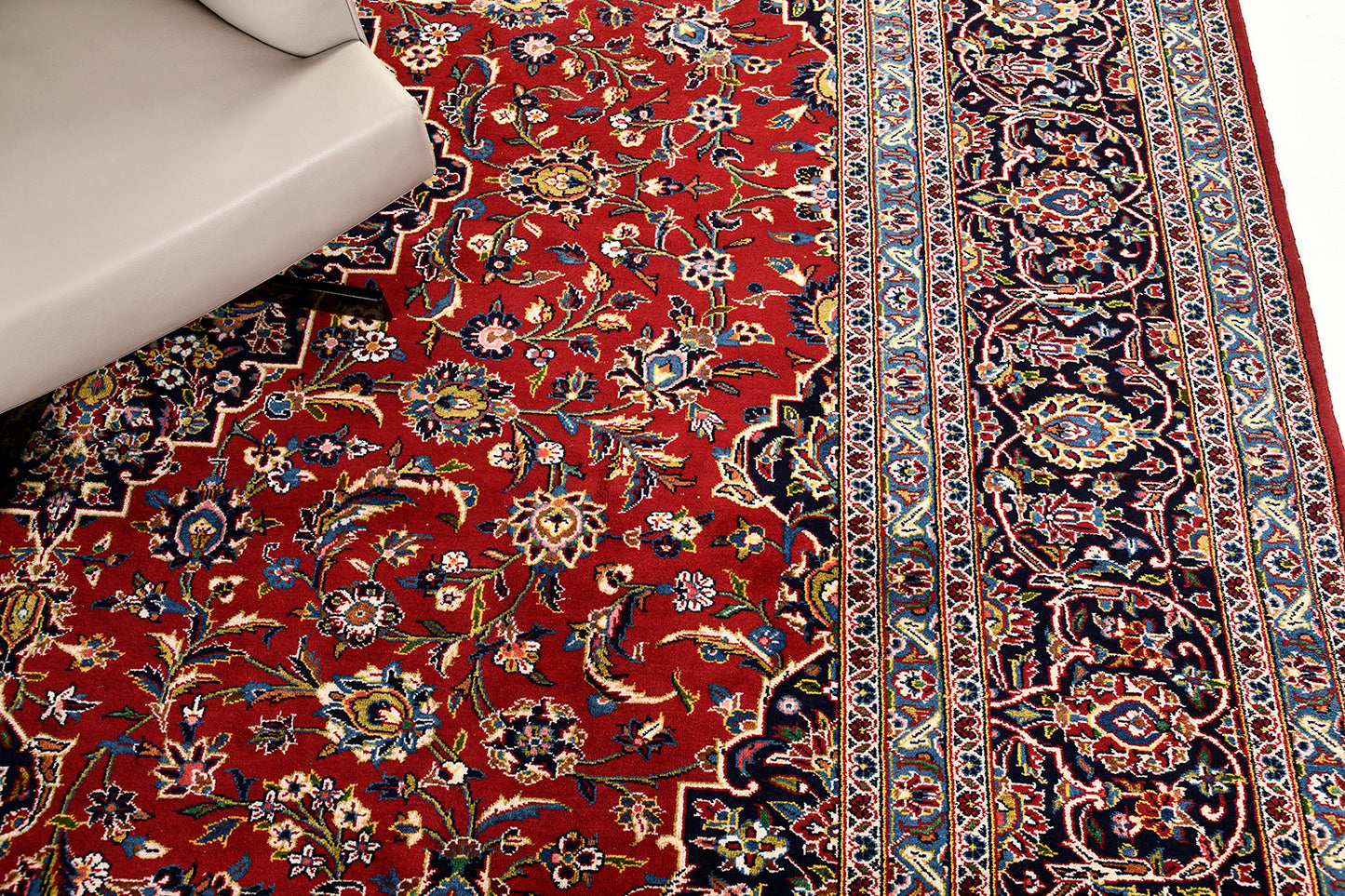 Persian Rug 3616 Vintage Persian Kashan 29778 LT153-1