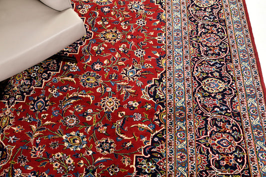 Persian Rug 3616 Vintage Persian Kashan 29778 LT153-1